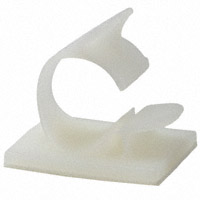 Panduit Corp - LWC38-A-C - CBL CLIP WIRE SADDLE NATURAL ADH