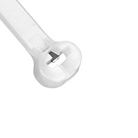 Panduit Corp - BT1M-M10 - CABLE TIE 18LB WHT 4"