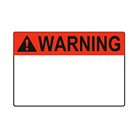 Panduit Corp - C200X400A51 - LABEL ELECTRL WARN 4"X2" OR/BLCK