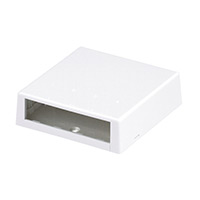 Panduit Corp - CBXC4AW-A - BOX LOW PROFILE 4PORT