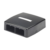 Panduit Corp - CBXQ4BL-A - BOX SMT QUICK RELEASE 4PORT