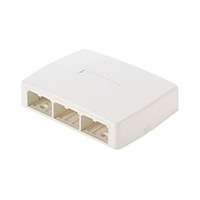Panduit Corp - CBXQ6AW-A - BOX SMT QUICK RELEASE 6PORT