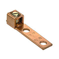 Panduit Corp - CD70-14SL-QY - CONN TERM RECT LUG 2-8 AWG #1/4