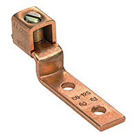 Panduit Corp - CO125-14SL-QY - CONN TERM RECT LUG 1/0-2AWG #1/4