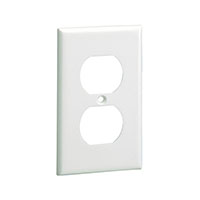 Panduit Corp - CP106WH - FACEPLATE 1 GANG WHITE