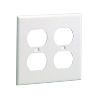Panduit Corp - CP106WH-2G - FACEPLATE 2 GANG WHITE