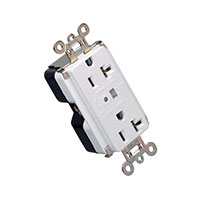 Panduit Corp - ETU20IW-X - PWR ENT RCPT NEMA5-20 BOX SCREW