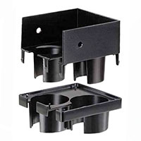 Panduit Corp - FIDT4X4BL - CABLE DUCT 2PORT SPILLOUT