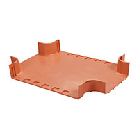 Panduit Corp - FRFWC24X4W12OR - CABLE DUCT 4 WAY CROSS