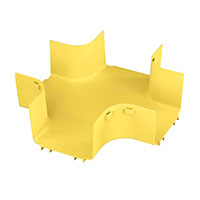 Panduit Corp - FRFWC6X4YL - CABLE DUCT 4 WAY CROSS