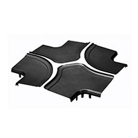 Panduit Corp - FRFWCSC12BL - CABLE DUCT 4 WAY CROSS SPLIT