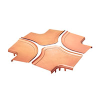 Panduit Corp - FRFWCSC12OR - CABLE DUCT 4 WAY CROSS SPLIT