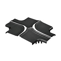 Panduit Corp - FRFWCSC12W6BL - CABLE DUCT 4 WAY CROSS SPLIT