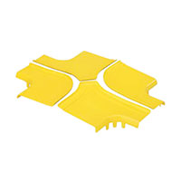 Panduit Corp - FRFWCSC12W6YL - CABLE DUCT 4 WAY CROSS SPLIT