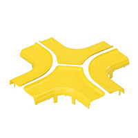 Panduit Corp - FRFWCSC4YL - CABLE DUCT 4 WAY CROSS SPLIT