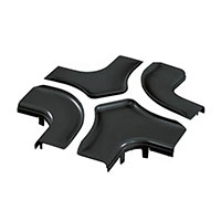 Panduit Corp - FRFWCSC6BL - CABLE DUCT 4 WAY CROSS SPLIT