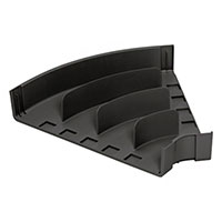 Panduit Corp - FRH4524X4BL - CABLE DUCT ANGLE