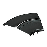 Panduit Corp - FRH45SC12BL - CABLE DUCT ANGLE SPLIT