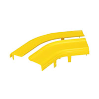 Panduit Corp - FRH45SC4YL - CABLE DUCT ANGLE SPLIT