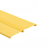 Panduit Corp - FRHC12YL6 - CABLE DUCT HINGED SNAP-ON 6'