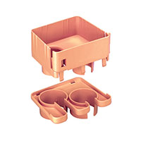 Panduit Corp - FRIDT4X4OR - CABLE DUCT 2PORT SPILLOUT