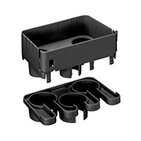 Panduit Corp - FRIDT6X4BL - CABLE DUCT 3PORT SPILLOUT