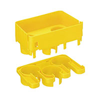 Panduit Corp - FRIDT6X4YL - CABLE DUCT 3PORT SPILLOUT