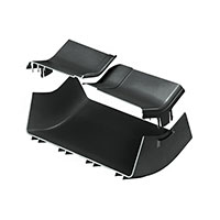 Panduit Corp - FRIV4512X4BL - CABLE DUCT VERT COVER