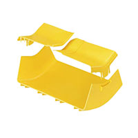 Panduit Corp - FRIV4512X4YL - CABLE DUCT VERT COVER