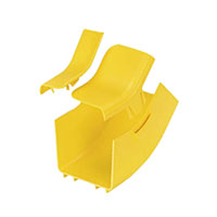 Panduit Corp - FRIV454X4YL - CABLE DUCT VERT COVER