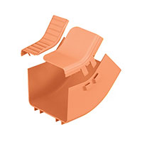 Panduit Corp - FRIV456X4OR - CABLE DUCT VERT COVER