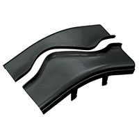 Panduit Corp - FROV45SC4BL - CABLE DUCT VERT SPLIT COVER