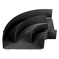 Panduit Corp - FRRA12X4BL - CABLE DUCT RIGHT ANGLE