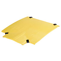 Panduit Corp - FRTCV24W12YL - CABLE DUCT HORIZONTAL COVER