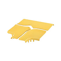 Panduit Corp - FRTSC12W6YL - CABLE DUCT HORIZONTAL SPLIT COVR