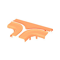 Panduit Corp - FRTSC4OR - CABLE DUCT HORIZONTAL SPLIT COVR