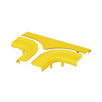 Panduit Corp - FRTSC4YL - CABLE DUCT HORIZONTAL SPLIT COVR