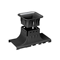 Panduit Corp - FRUPS4X4BL - CABLE DUCT UP SPOUT