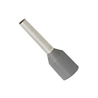 Panduit Corp - FSDX76-8-D - FERRULE INS 18AWG GRAY