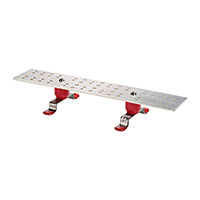 Panduit Corp - GB4B0624TPI-1 - BUSBAR GROUNDING 1/4"X4"X20"