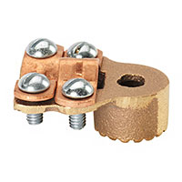 Panduit Corp - GHCH4/0-C - CBL CLAMP GROUND BRONZE FASTENER