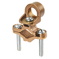 Panduit Corp - GPC4-1-12-Q - CBL CLAMP GROUND BRONZE PIPE MNT