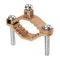 Panduit Corp - GPCH2-1-C - CBL CLAMP GROUND BRONZE PIPE MNT