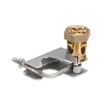 Panduit Corp - GPQC07-1/0 - CBL CLAMP GROUND PIPE MOUNT ADJ