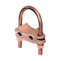 Panduit Corp - GU-2-X - CBL CLAMP GROUND BRONZE PIPE MNT