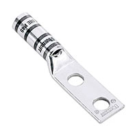 Panduit Corp - LCC2/0-38DW-X - CONN TERM RECT TONG 2/0 AWG #3/8