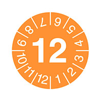 Panduit Corp - PEIP-A-12Y - LABEL INVNTRY CNTRL 0.59" DIA