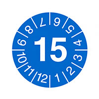 Panduit Corp - PEIP-A-15Y - LABEL INVNTRY CNTRL 0.59" DIA