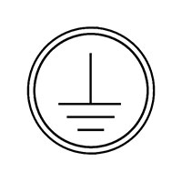 Panduit Corp - PESS-C-SS - LABEL ID RATINGS 0.79"DIA BK/WHT