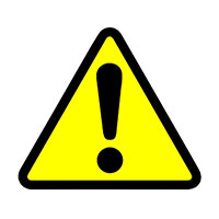 Panduit Corp - PESW-D-9Y - LABEL ELECT WARN 3.9" BK/YL 10PC